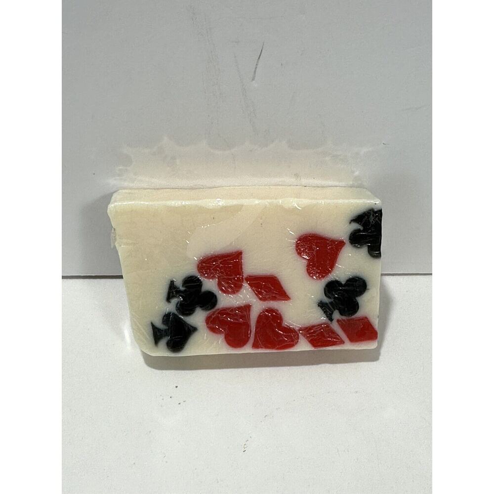 Primal Elements Bridge Mix Playing Card Suits Y2k Handmade Glycerin Bar‎ Soap